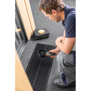 testo 417 sada 2 - Vrtuľkový anemometer  Compact Class s meracími kužeľmi a usmerňovačom prúdenia